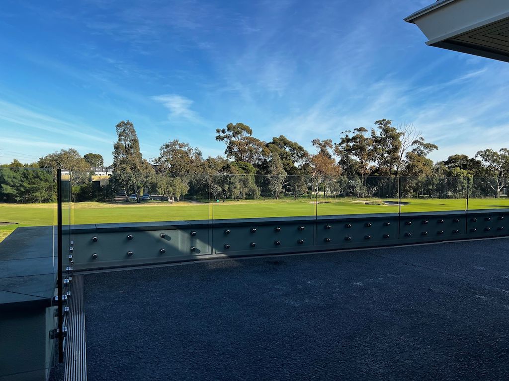 Woodlands Golf Club Glass Balustrade