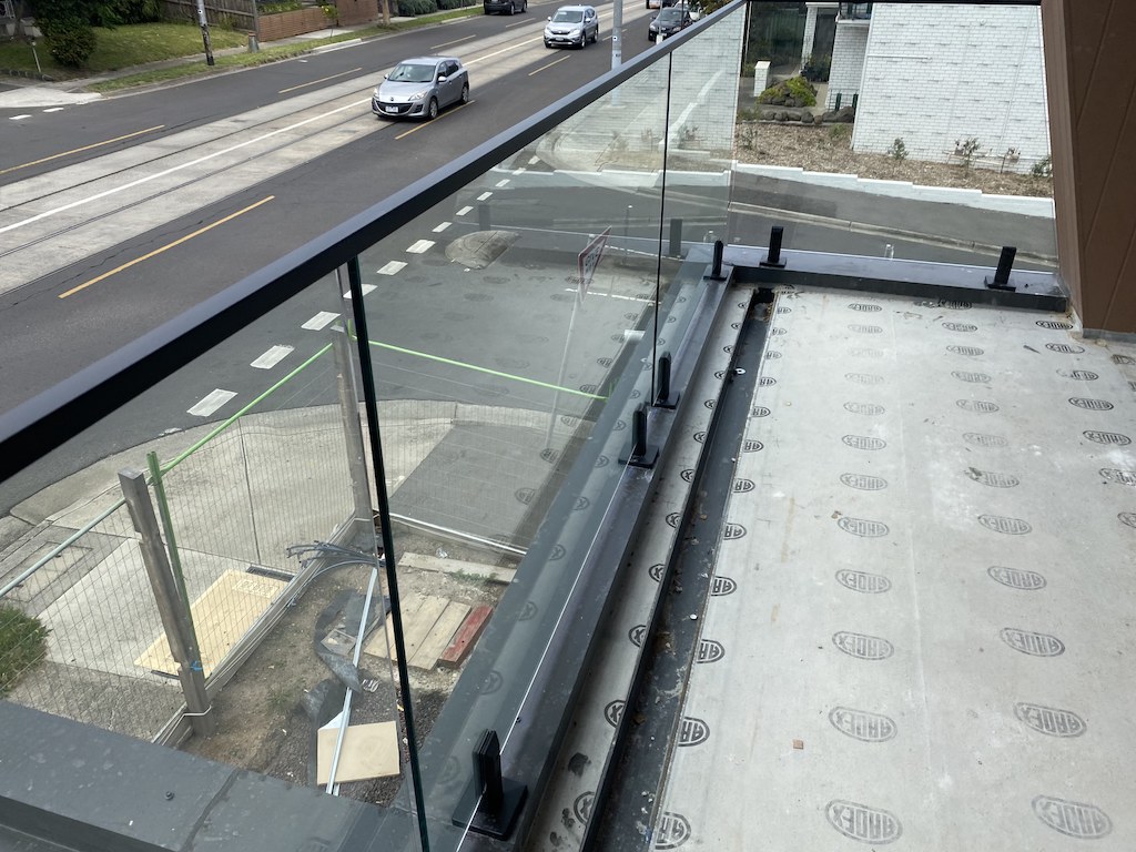 Glass Balustrade North Melbourne 1