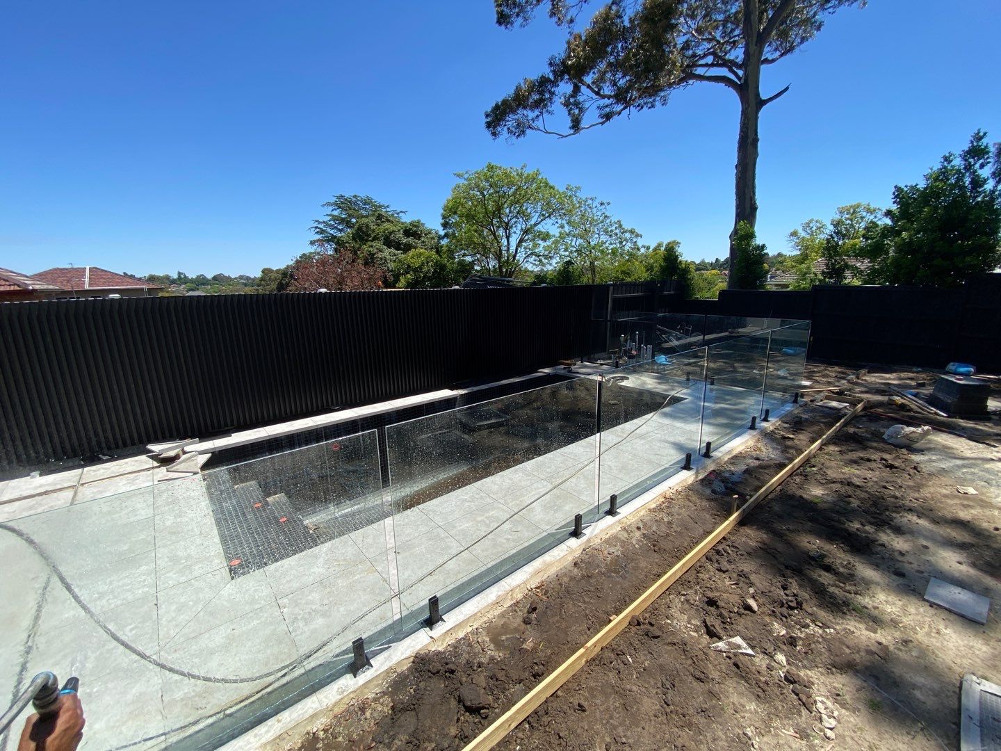 Glass Pool Fence Ivanhoe East 1-1