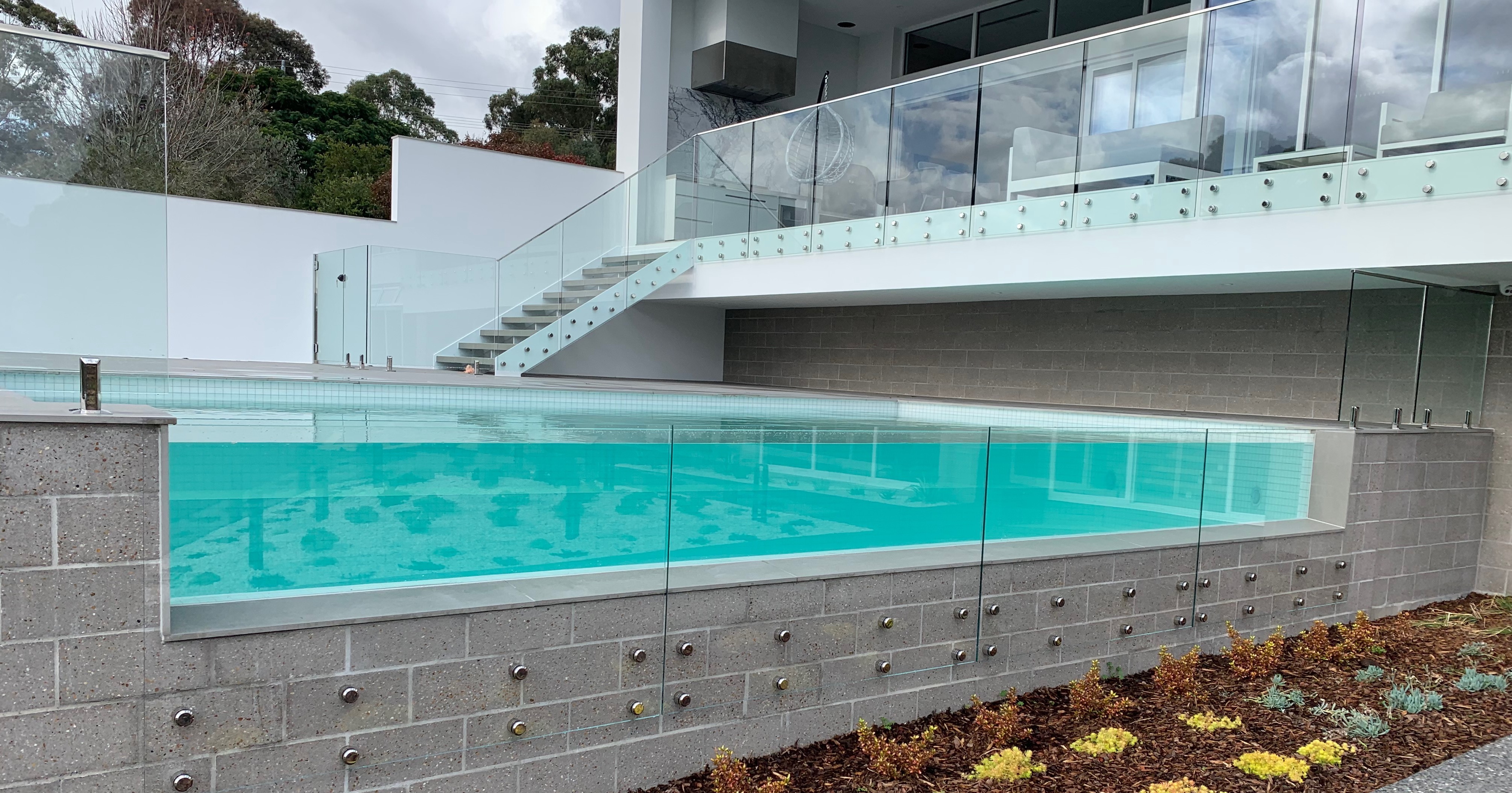 Pin Fixed Glass Pool Fencing 1 Pin Fixed Glass Pool Fencing 1